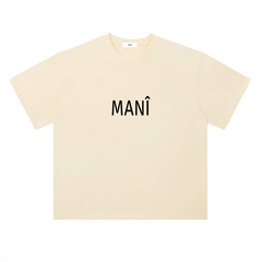 Heavyweight Drop Shoulder Cotton T-Shirt