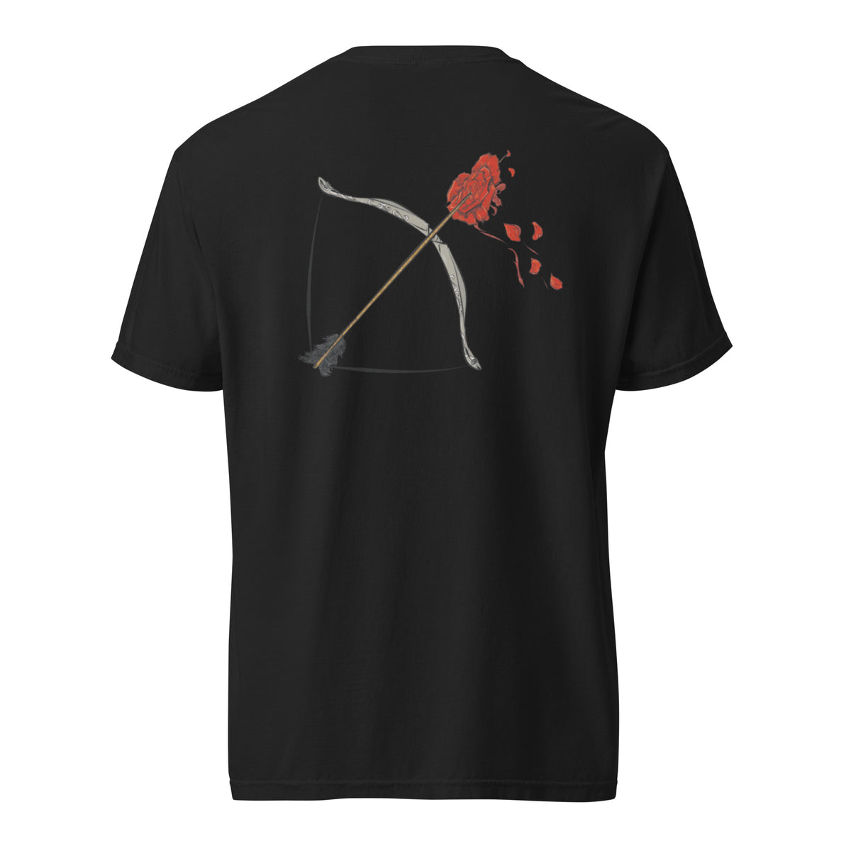 Unisex garment-dyed heavyweight t-shirt